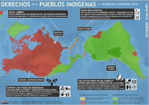 mapa crítico de derechos de los pueblos indígenas en 20015
