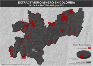 Area minera en Caldas (2017)
