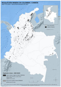 Area titulada y solicitada en mayo de 2023