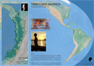 Mapa Territorio Pacifico y poligono ley 70