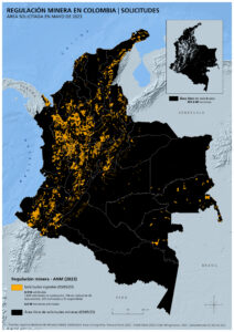 Area solicitada en mayo de 2023