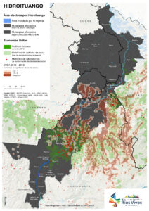 Economias ilicitas en area afectada por Hidroituango (julio 2021)