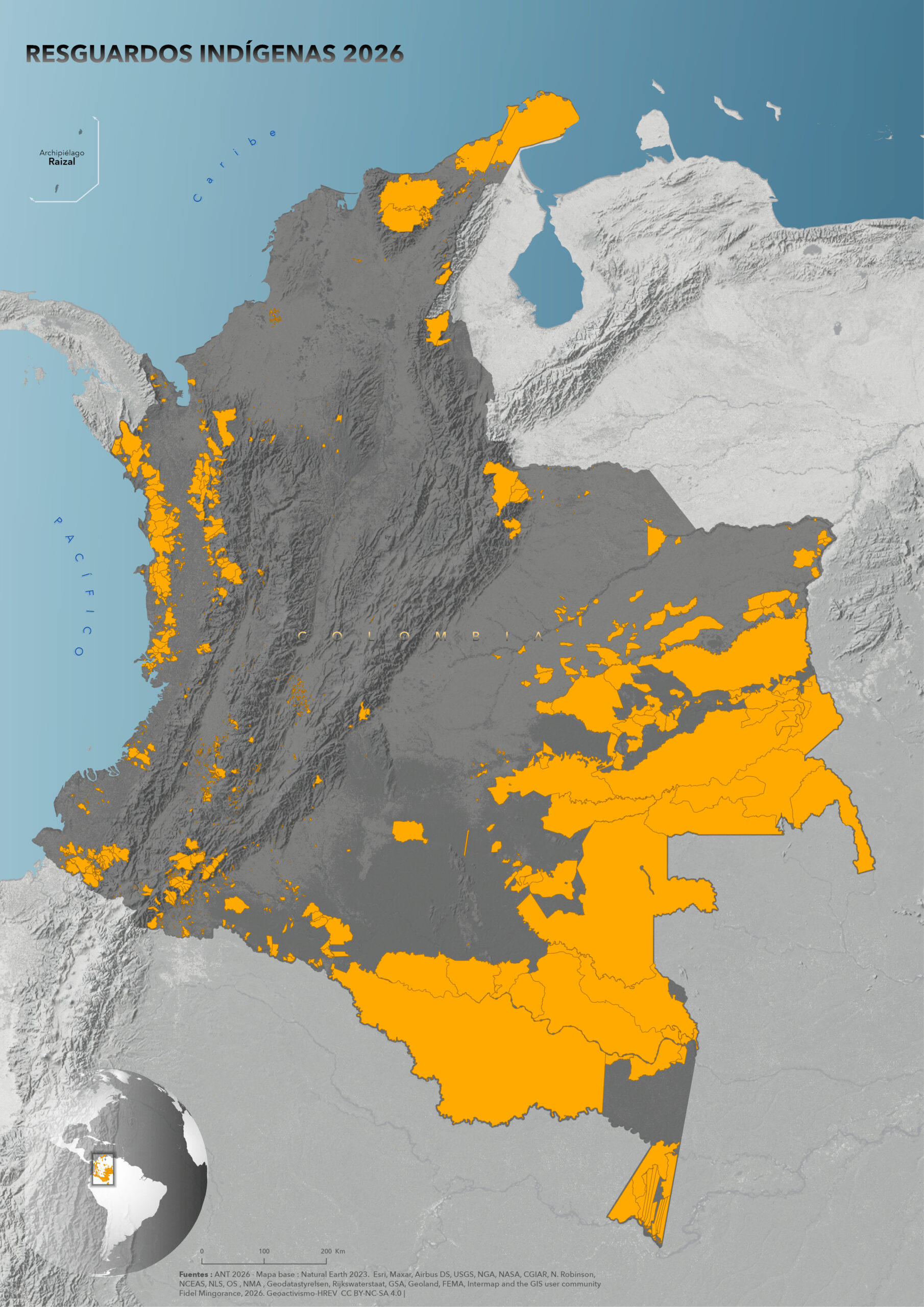 Resguardos indígenas en 2026