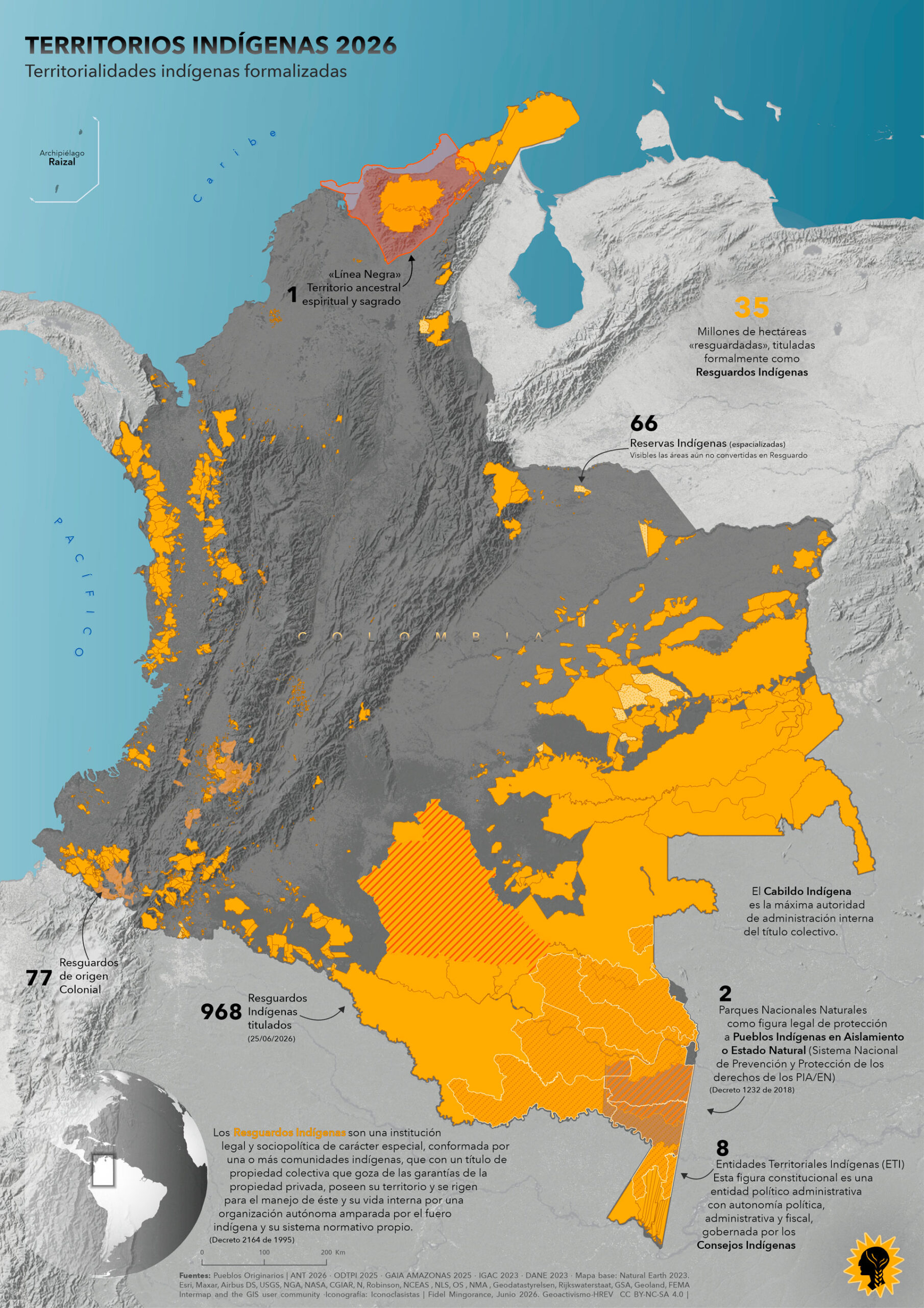 Territorios Indígenas en Colombia 2026